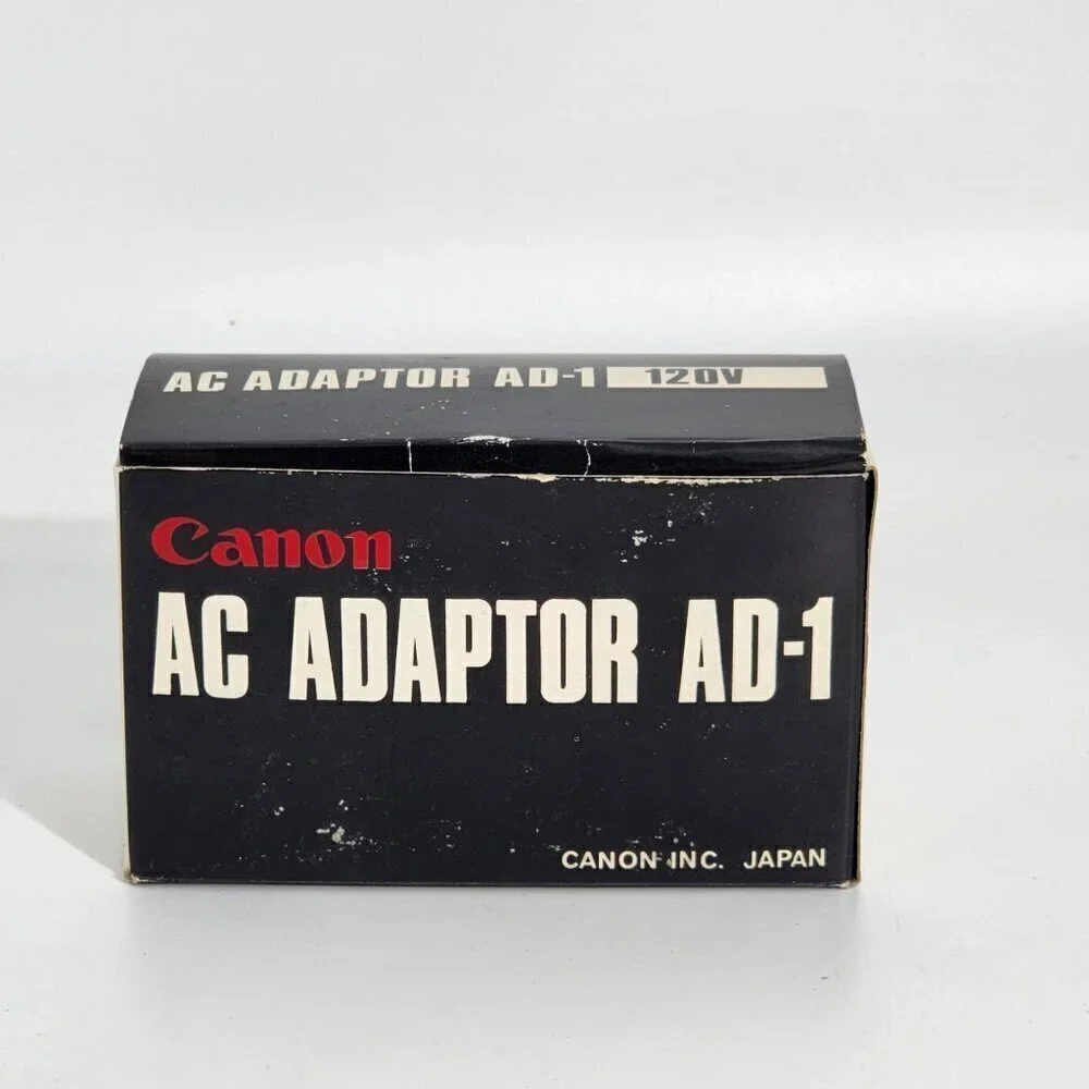 Canon AC Adaptor AD-1 120V 60Hz 4.5V 300mA Vintage Power Supply Accessory